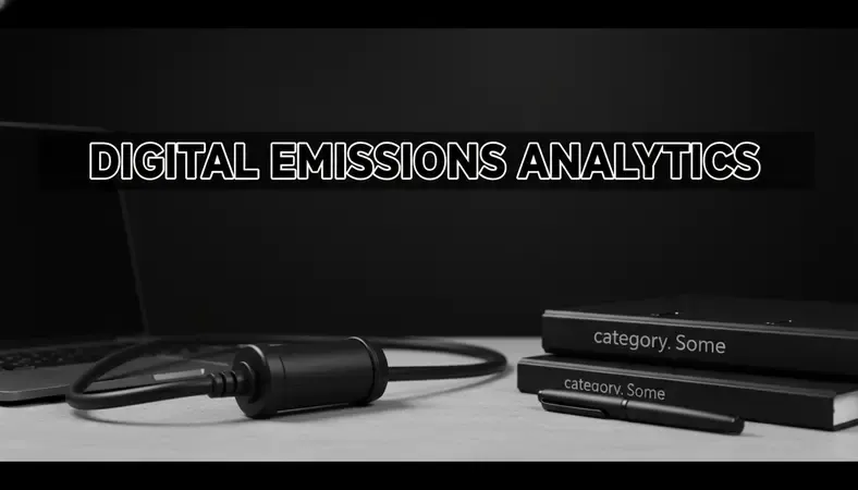 Close-up of an OBD-II diagnostic scanner plugged into a car's diagnostic port during an emissions inspection