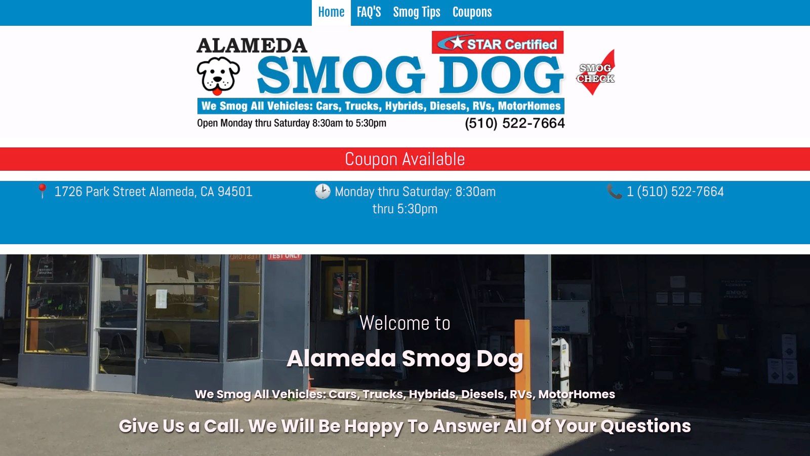 Alameda Smog Dog